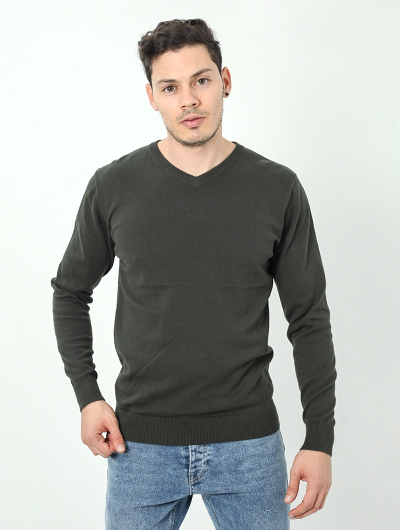 Pull col v essentiel